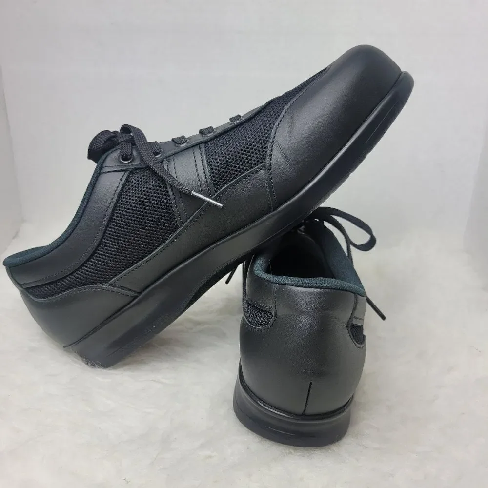 SAS Ft Mesh Black Walking Womens Casual Shoes Size 9.5